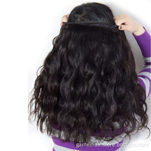 virgin curly hair bundles cuticle aligned hair bundles indonesian wholesaler 100% human hair bundles